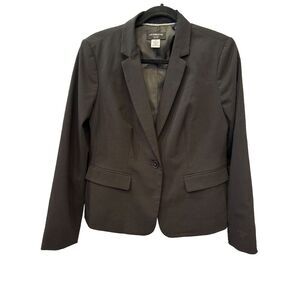 NWT Women's Liz‎ Claiborne Size 12P Black 1-button Career Jacket Blazer